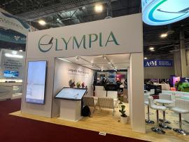 RENTAL: RE-9020 Medium Double Deck Design with Extrusion Drop Ceiling -- View 8